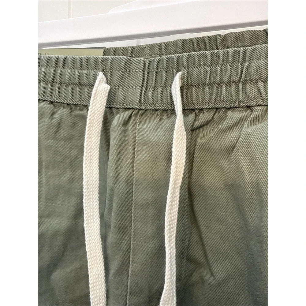 NEW Goodfellow & Co The Vintage Pull On Shorts Green Men's Size M Elastic Waist
